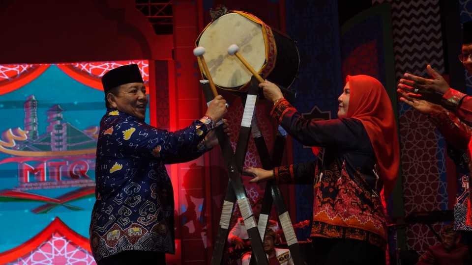 MTQ Ke-50 Resmi Dibuka, Ini Harapan Wali Kota Bandar Lampung Eva Dwiana