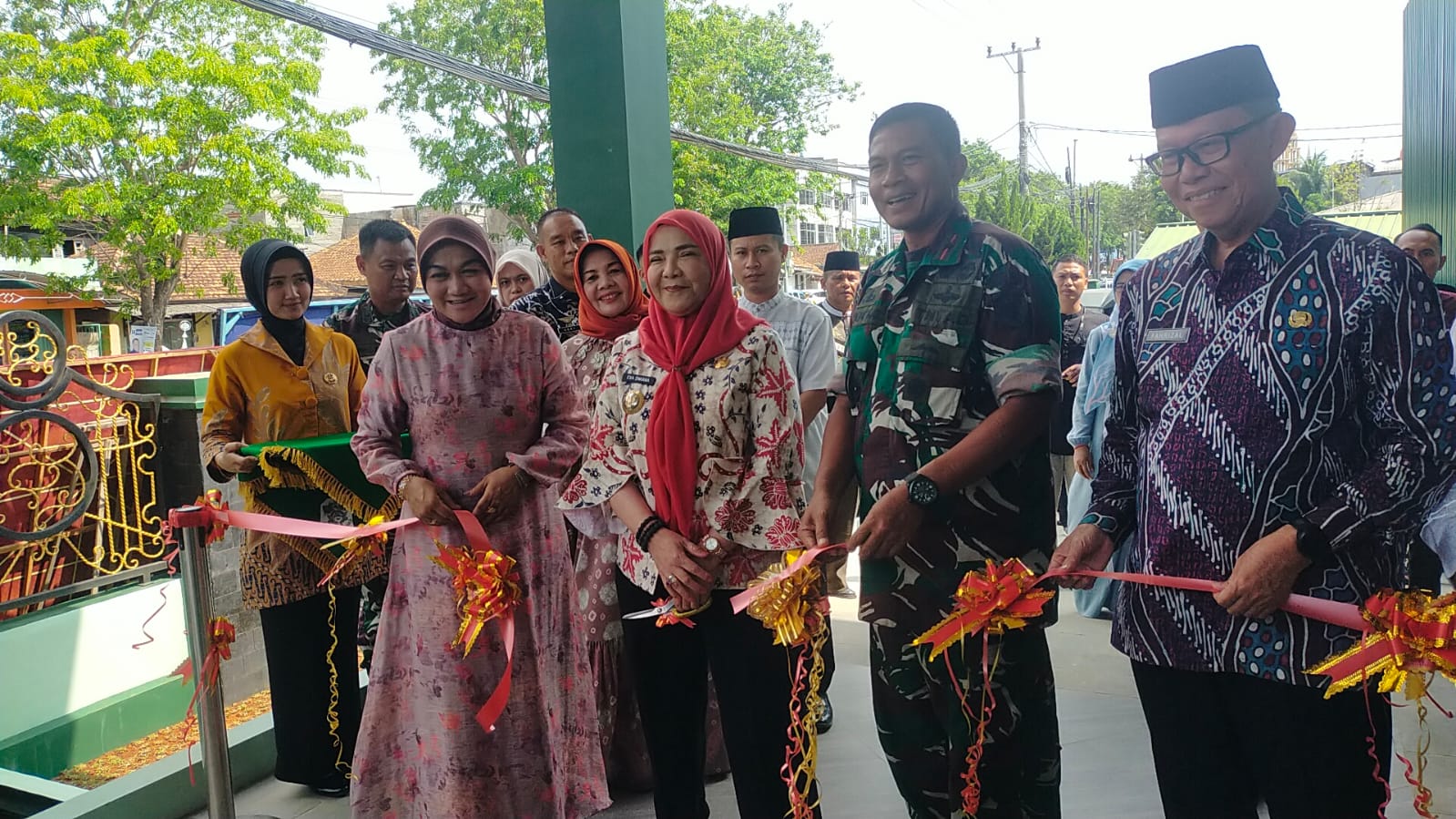 Peresmian Rumah Dinas Danrem 043/Gatam, Walikota Hj. Eva Dwiana Hadiri Syukuran Dan Dilanjutkan Do'a Bersama