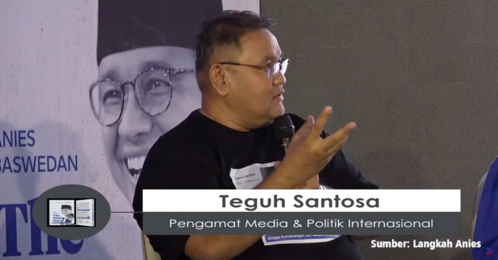 Peluncuran Buku "Anies Baswedan The Rising Star" Karya Samsul Muarif
