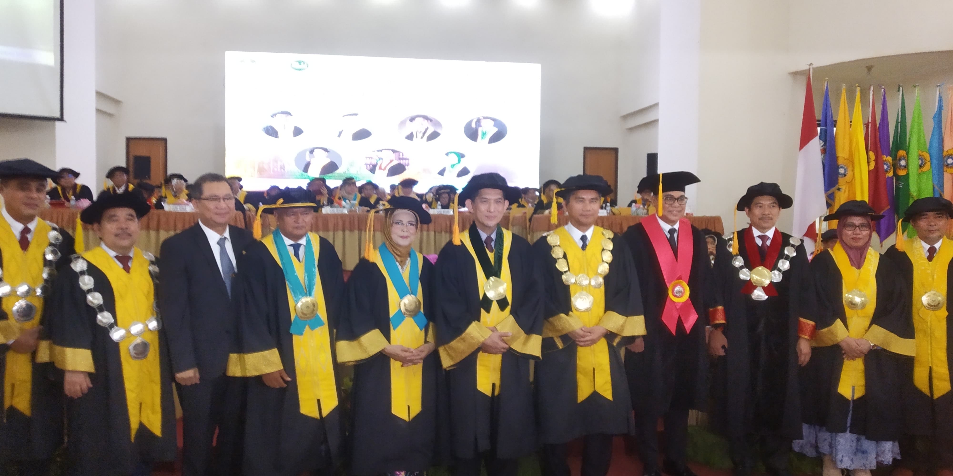 Universitas Sriwijaya Kukuhkan 7 Guru Besar