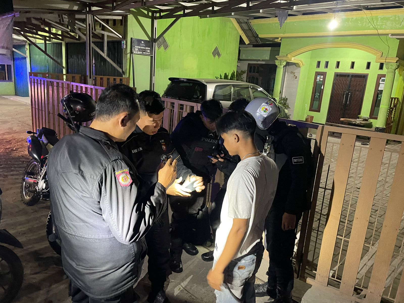 Dua Pemuda Bawa Sajam Diamankan Patroli Polresta Bandarlampung