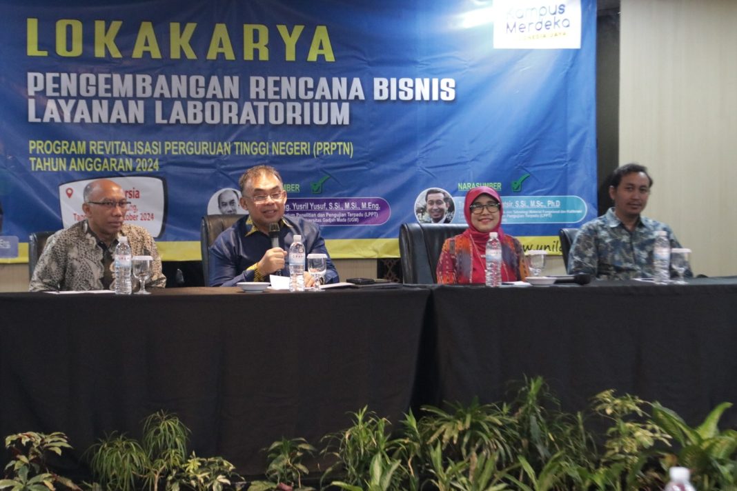 Unila Gelar Lokakarya, Tingkatkan Kualitas Manajemen Laboratorium