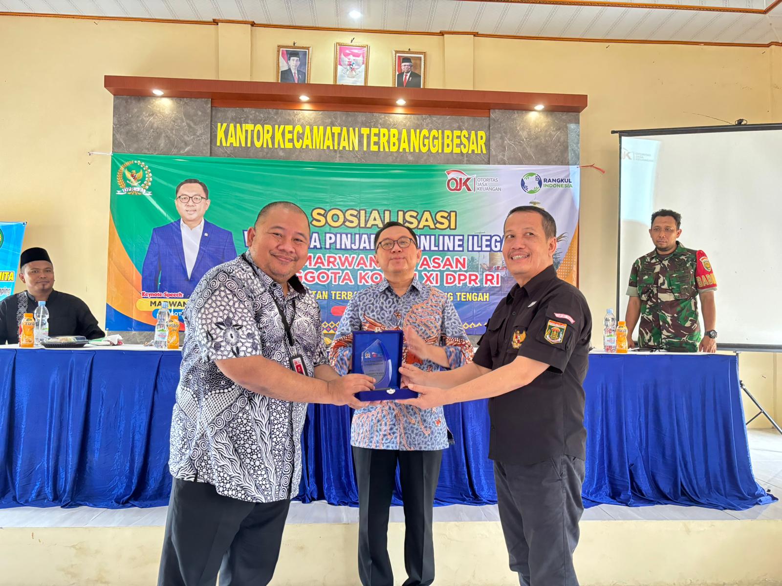 OJK dan DPR RI Gencar Edukasi Masyarakat Lampung Lawan Pinjol Ilegal