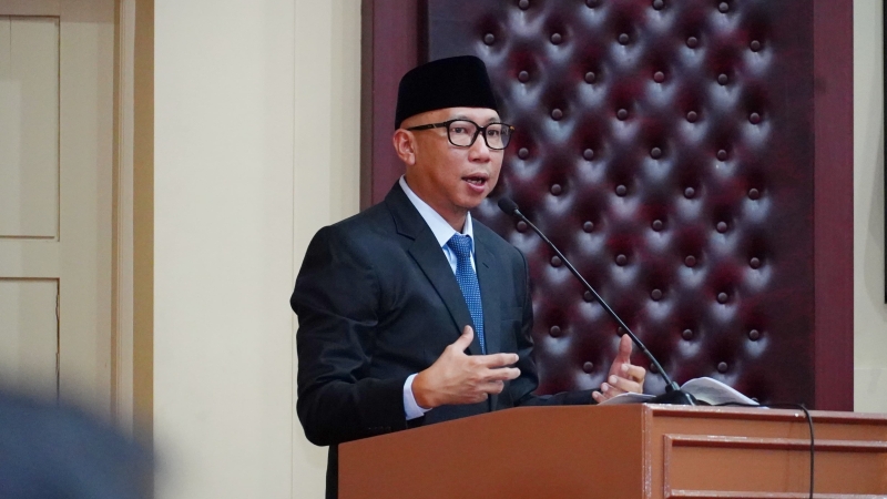 Gubernur Mirza Kukuhkan Kepala BPKP Baru, Tekankan Sinergi Wujudkan Tata Kelola Bersih