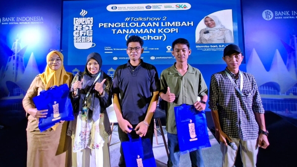 Inovasi Kopi Lampung: Limbah Kulit Kopi Diubah Jadi Biochar, Solusi Tanah Miskin Nutrisi