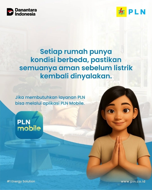 Waspada Bahaya Listrik, PLN UID S2JB Beri Tips Keamanan Pascabanjir