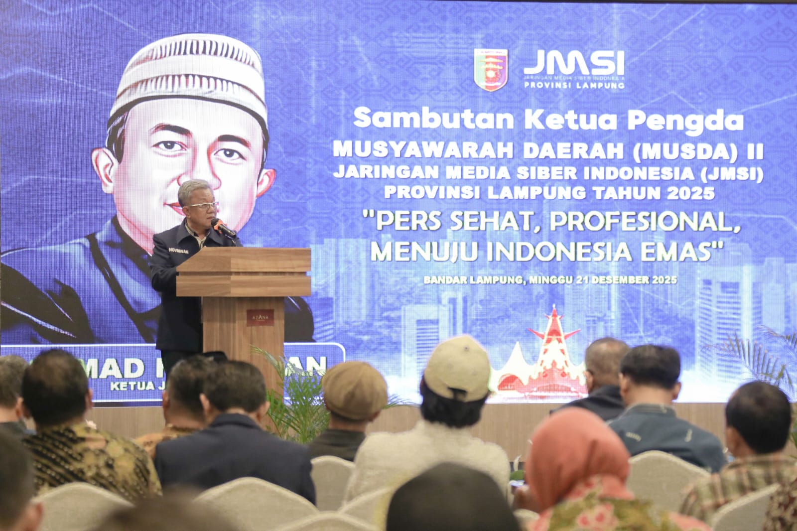 Musda II JMSI Lampung Resmi Tetapkan Ahmad Novriwan Kembali Pimpin Periode 2025–2030