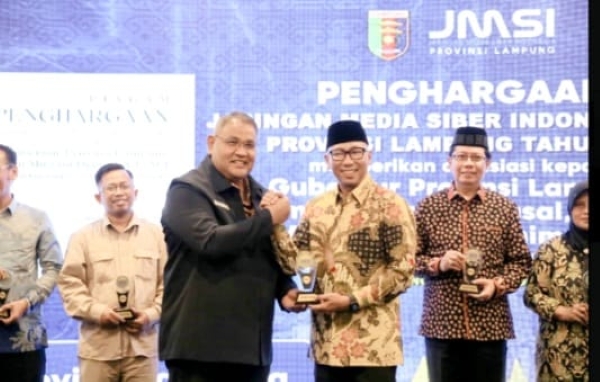 Rahmat Mirzani Djausal Ditetapkan sebagai Pembina JMSI Lampung Periode 2025–2030
