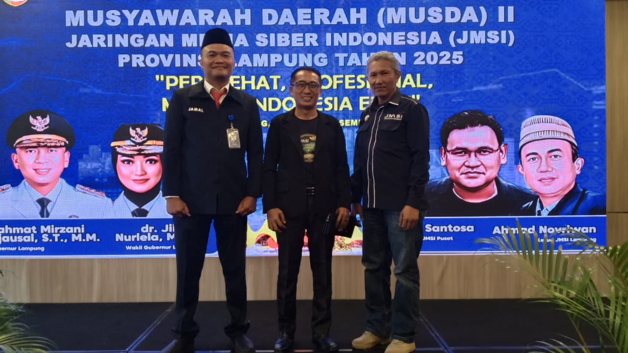 JMSI Pesawaran Siap Jadi Mitra Kritis Pemerintah Pasca Musda II JMSI Lampung